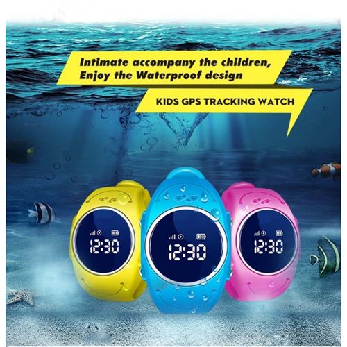 Montre Bracelet GPS pour Enfant Q52 (Rose)