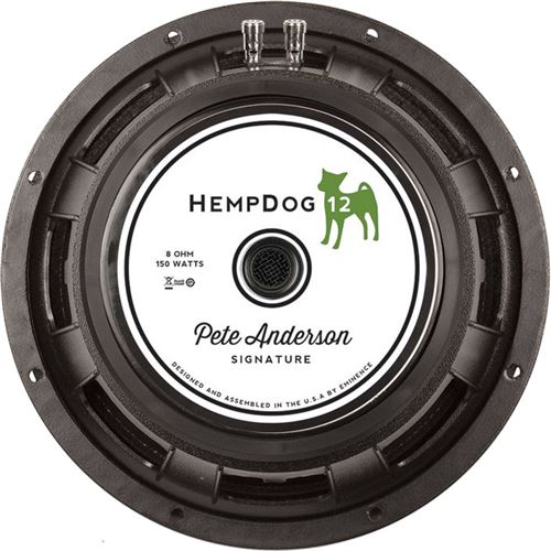 Eminence HempDog 12 pouces Pete Anderson haut-parleur 150 watts 8 ohms