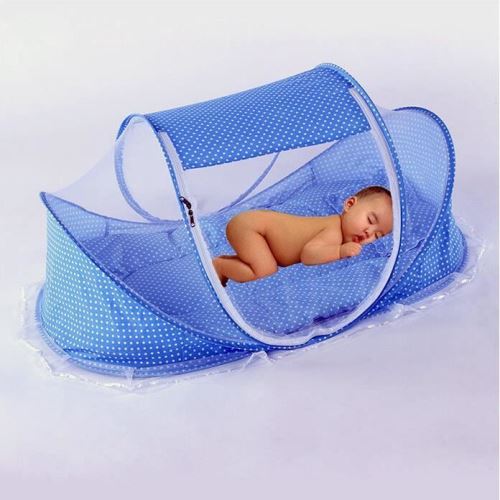 Filet de bébé pliant extérieur de lit de bébé de bébé de lit de bébé de moustiquaire de tente pliable