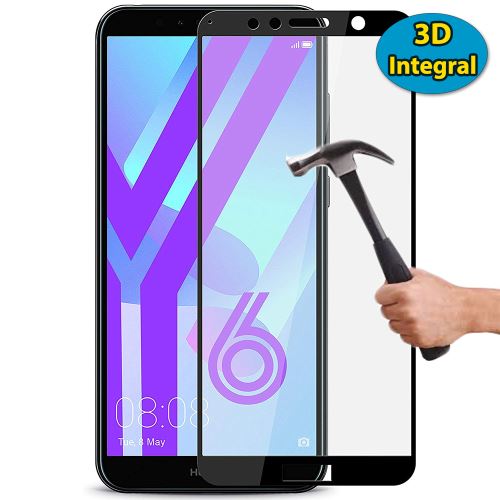 Film Verre Trempé Intégral 3D pour Huawei Y6 2018