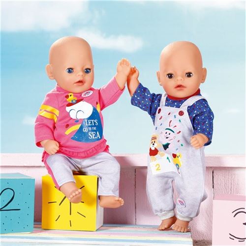 BABY Born Little Ensemble de loisir pour poupée de 36 cm