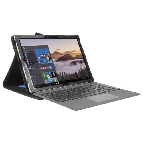 Étui Folio Mobilis - Coque de protection renforcée Activ Pack pour Microsoft Surface Pro 6 / 2017 / 4 - Bandoulière incluse - Noir