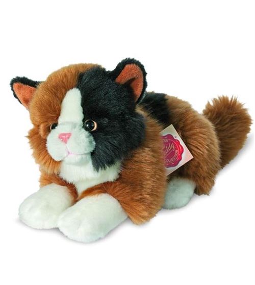 Hermann Teddy Collection - 906902 - Peluche - Chat tigré Mensonge - 20 cm