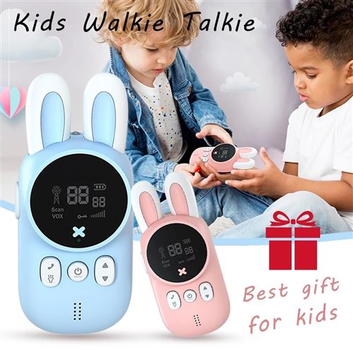 Vtech KidiTalkie Talkie-walkie 6 en 1 pour garçons et filles