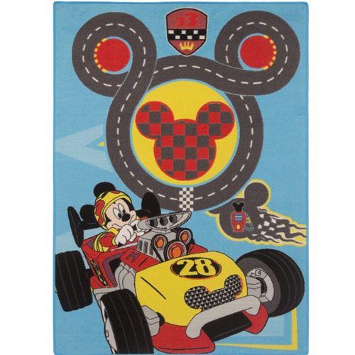 AWE ASSOCIATED WEAVERS Le tapis Mickey Number 28 95 x 133 cm tapis de jeu, multicolore