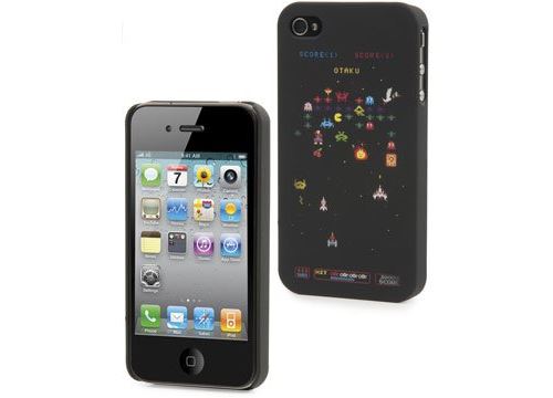 Coque collection Otaku jeu vidéo rétro Pixel Space iPhone 4 et 4S
