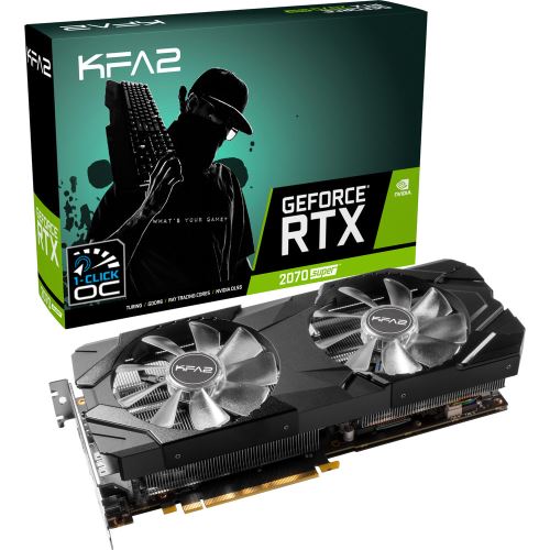 KFA2 GeForce RTX 2070 Super EX [1-Click OC] Carte Graphique 8Go / GB GDDR6-3X DisplayPort/1x HDMI