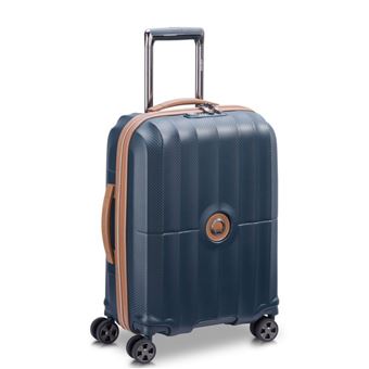 Valise cabine slim DELSEY Saint Tropez - bleu marine 8735