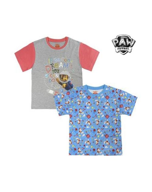 T shirt à manches courtes enfant the paw patrol 6992 gris (taille 5 ans)