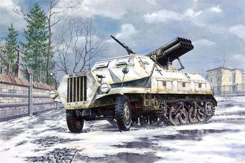Sd.kfz. 4/1 Panzerwerfer 42 (early) - 1:72e - Roden