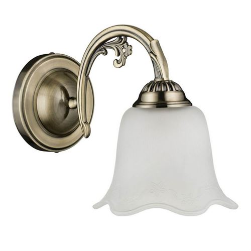 Paris Prix - Applique Murale Classique dolores 28cm Laiton
