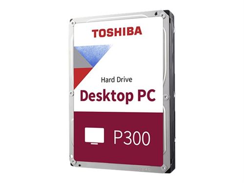 Toshiba P300 Desktop PC - Disque dur - 4 To - interne - 3.5 - SATA 6Gb/s - 5400 tours/min - mémoire tampon : 128 Mo
