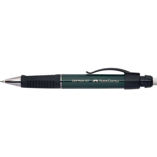 Faber-Castell Porte-Mines Grip Plus 1307, Vert-Métallique