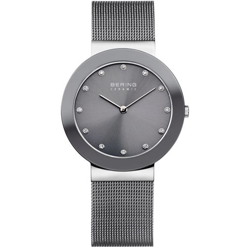 Bering Montre Femme, Mixte 11435-389 Gris