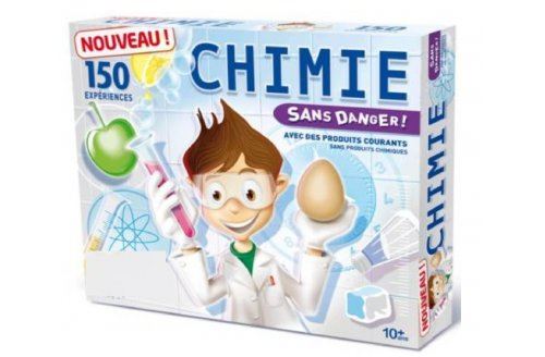 Jeu de chimie : 150 experiences - chimie sans danger - buki science