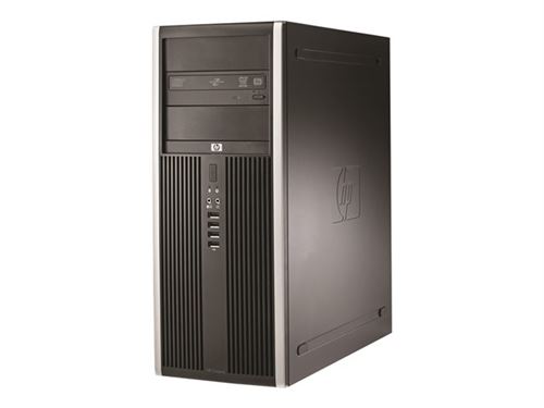 HP Compaq Elite 8000 - SFF Core 2 Duo E8400 - RAM 2 Go - HDD 500 Go - DVD SuperMulti - GMA 4500 - Gigabit Ethernet - Win 7 Pro - moniteur : aucun - Sm