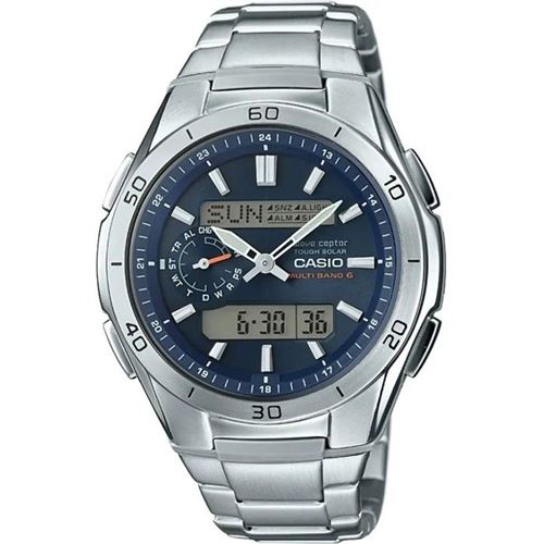 Montre Homme Casio Montre Homme Casio Waveceptor Wva-M650D-2Aer Argent