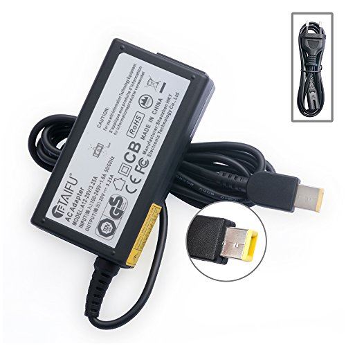 TAIFU 20V 3.25A 65W Alimentation Chargeur pour Lenovo Yoga 2 ThinkPad Edge E431 E531 Lenovo U430 X1 Carbon Yoga 13 11 11s Lenovo Thi