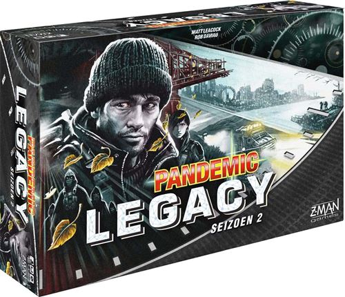 Z-Man Games jeu de plateau Pandemic Legacy Season 2 Black (NL)