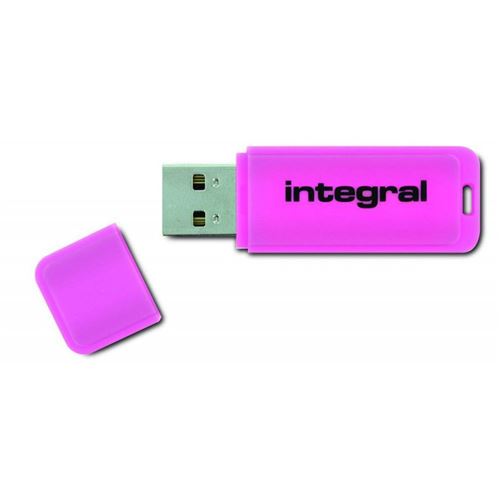 Clé Usb Integral Neon Rose 64 Go