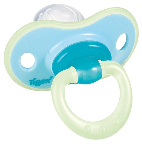 Tigex - 2 Sucettes Sensitives Silicone 18-36 Mois