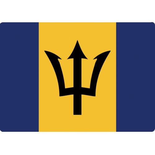 CBKREATION Informatique Tapis de souris drapeau Barbade Dim : 27
