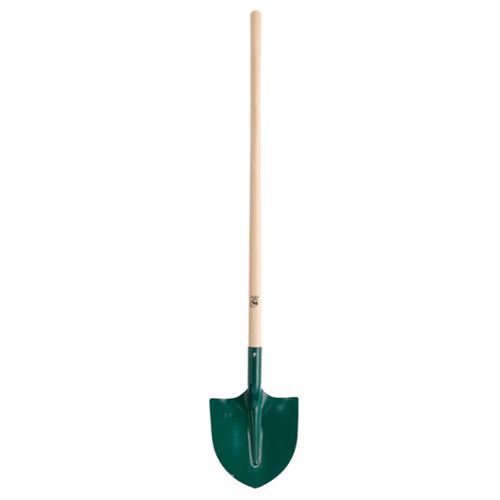 Pelle ronde t&ocirc;le 27cm manche bois 110cm certifi&eacute; PEFC - 005271