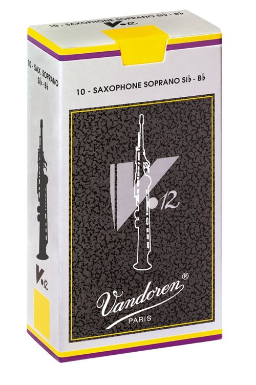 Anches de saxophone soprano vandoren v12 3.5-Vandoren