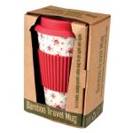 Mug en bambou Woodway La Petite Rose