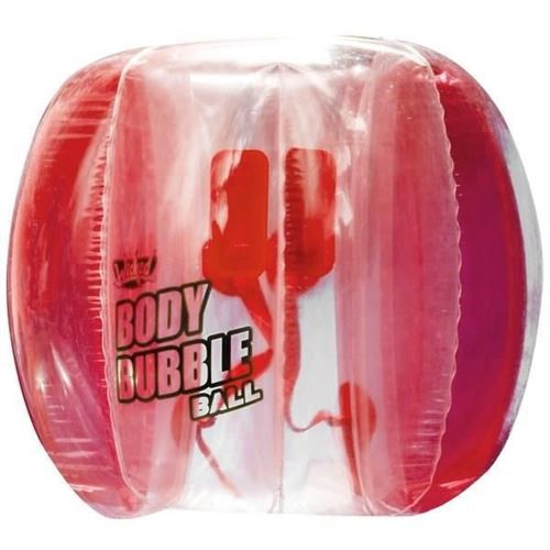 WICKED - Body Bubble Ball - Rouge - Bubble gonflable ballon football - Bubble soccer
