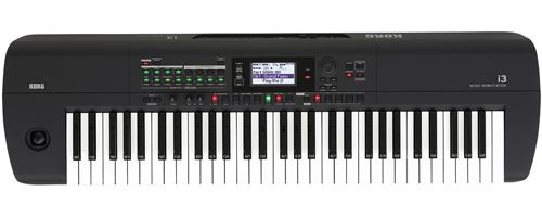 Korg I3-MB - Clavier Arrangeur - 61 notes non-amplifié - Noir