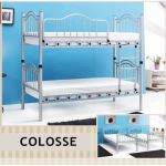 Colosse | Lits Superposes Extra Durable Gris Elite