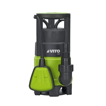 Pompe Dévacuation Vito Pour Eaux Chargées 400w Vide Piscine Eaux De Pluie Cave Câble électrique 10m