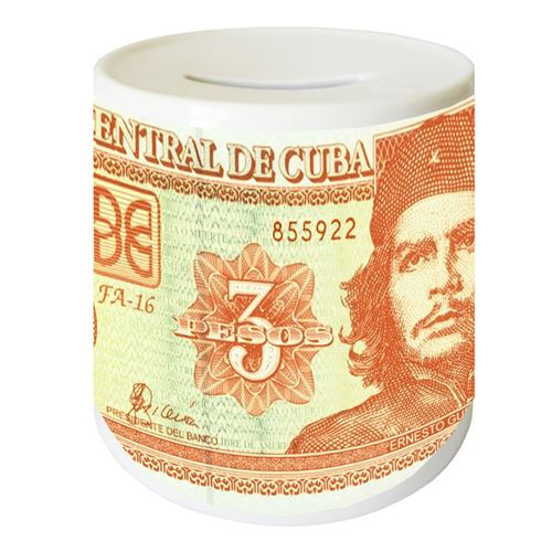 CBKREATION Tirelire ronde Pesos Cubain par Cbkreation Dim : H.9