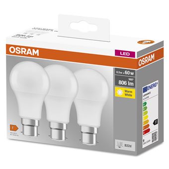 1€78 sur OSRAM LED BASE CLASSIC A / Lampe LED - ampoule de forme