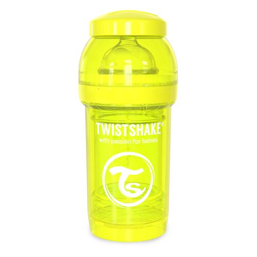 Biberon anti-colique Twistshake Jaune 180ml
