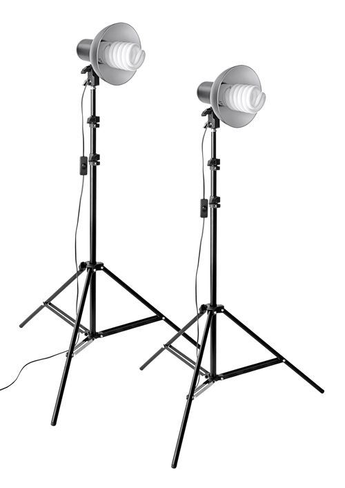 Set de lumière du jour BRESSER MM-11, 2A (2 x 85W)
