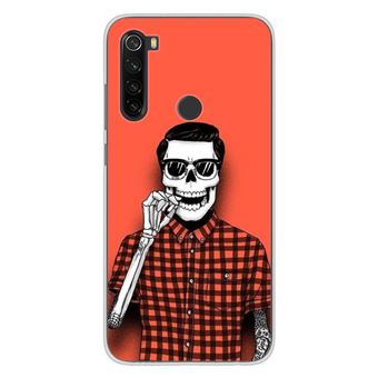 Coque en Silicone imprimées Skull Hipster pour Xiaomi Xiaomi Redmi Note 12  Pro Plus