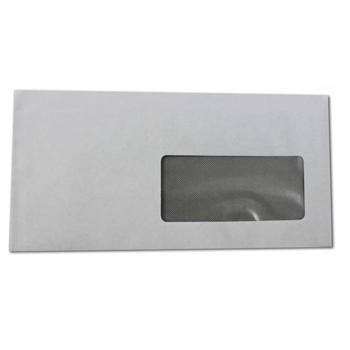  500 Enveloppes Blanches Fen&ecirc;tre - Fen&ecirc;tre 45X100Mm - Auto-Adh&eacute;sives - 110X220Mm - Gpv 