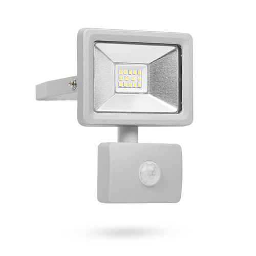 Smartwares Lampe LED avec capteur 10 W Gris SL1-DOB10