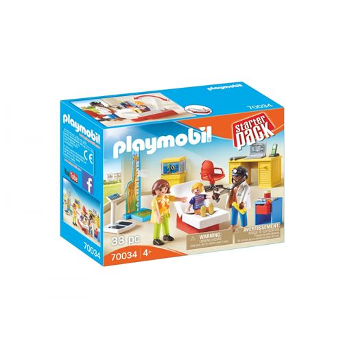 Playmobil 70034 Starterpack Cabinet De Pédiatre