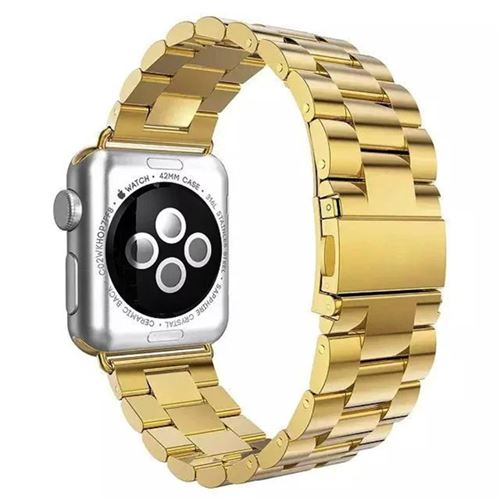 Bracelet en métal couleur or pour votre Apple Watch Series 3/2/1 42mm