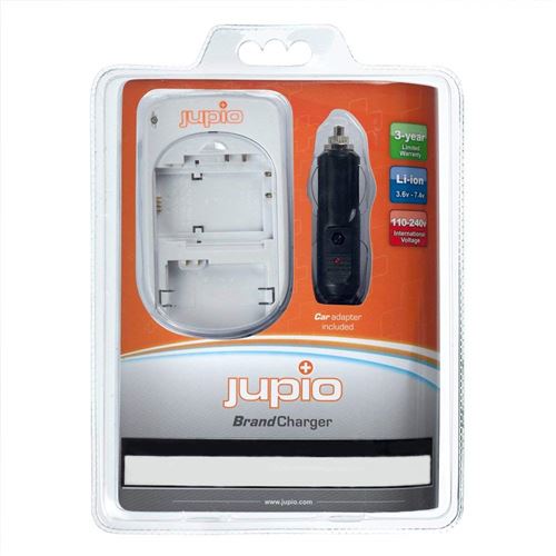 Jupio LOL0020 Chargeur de Batterie pour Appareil Photo Olympus Blanc