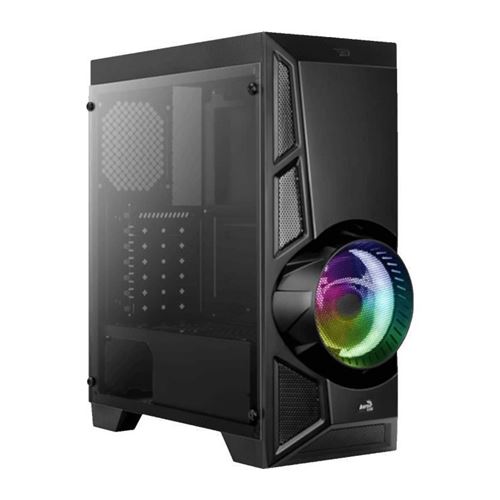 Boîtier Demi Tour Micro ATX / Mini ITX / ATX Aerocool Aero Engine RGB LED Noir