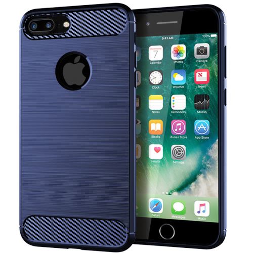 Etui Coque de protection durable souple pour Apple iPhone 8 Plus - Blue
