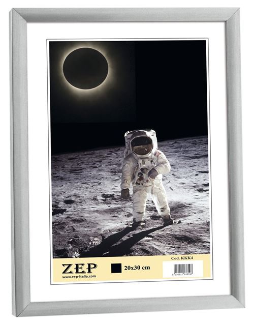 Zep KL3 Collection Basic Cadre Photo Résine Gris 15 x 20 cm