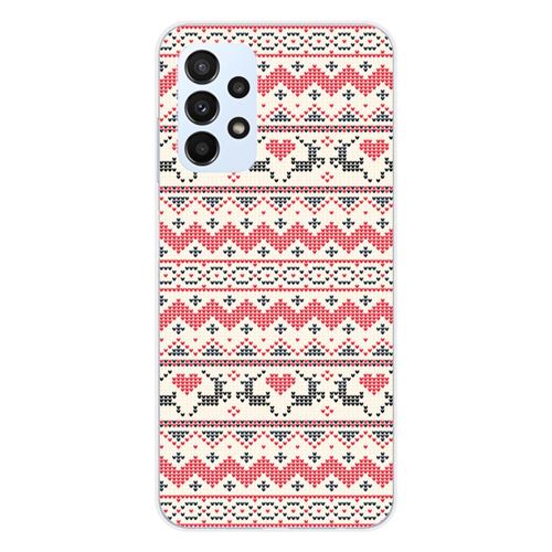 Coque en silicone imprimée compatible Samsung Galaxy A23 4G Galaxy A23 5G NO Pull de Noël Rennes