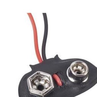 Connecteur clip pression 1x 6LR61 (9 V) Beltrona 9V-T-Clip raccord par  bouton-poussoir (L x l x h) 26 x 13 x 8 mm - Équipements électriques -  Achat & prix