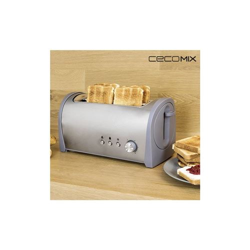 Tostadora Cecomix Steel 2L 3037 1400W