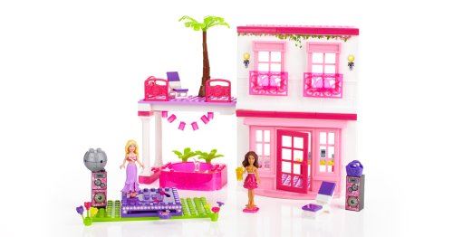 Barbie Mega Bloks Construire et Jouer Mega Beach House